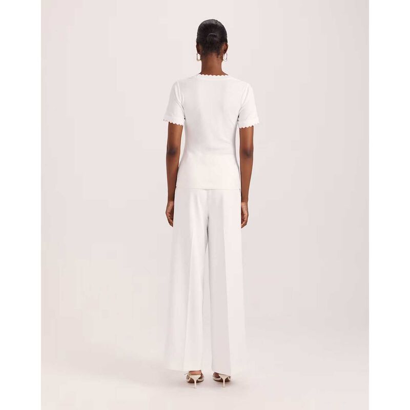 SABA Emilie Scooped Neck Tee image number 1